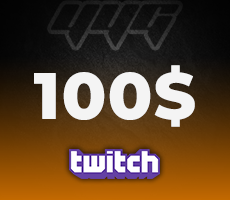 Twitch 100 USD Gift Card
